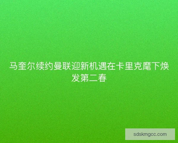 马奎尔续约曼联迎新机遇在卡里克麾下焕发第二春